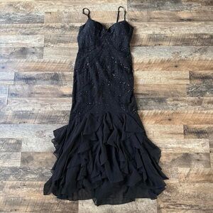 Elegant Black Evening Gown